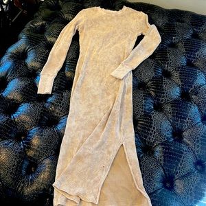 Cotton citizen, distress, long sleeve dress